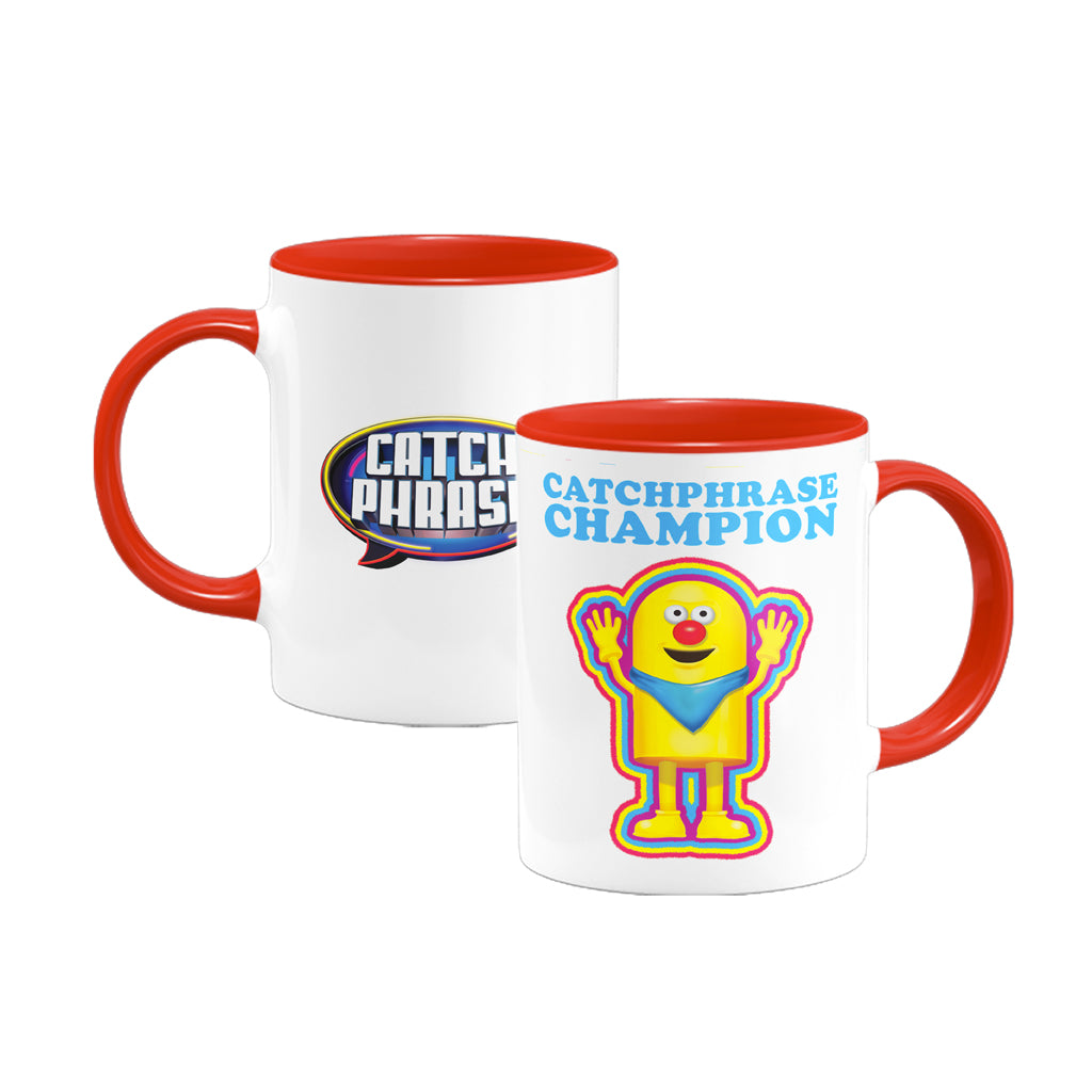 Catchphrase Champion Coloured Mug