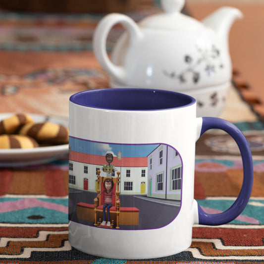 Coronation Street Coloured Mug