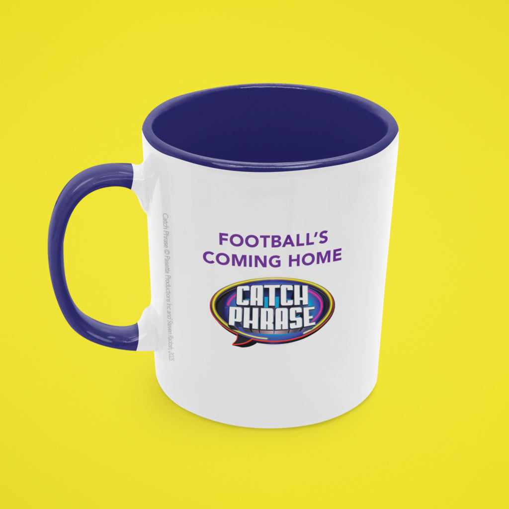 Football's Coming Home Coloured Mug