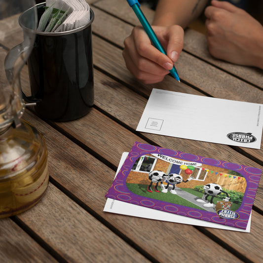 Football's Coming Home Post Card Set