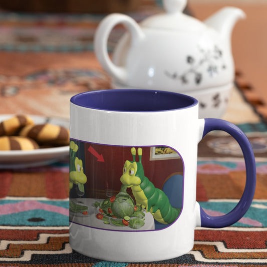 The Very Hungry Caterpillar Coloured Mug