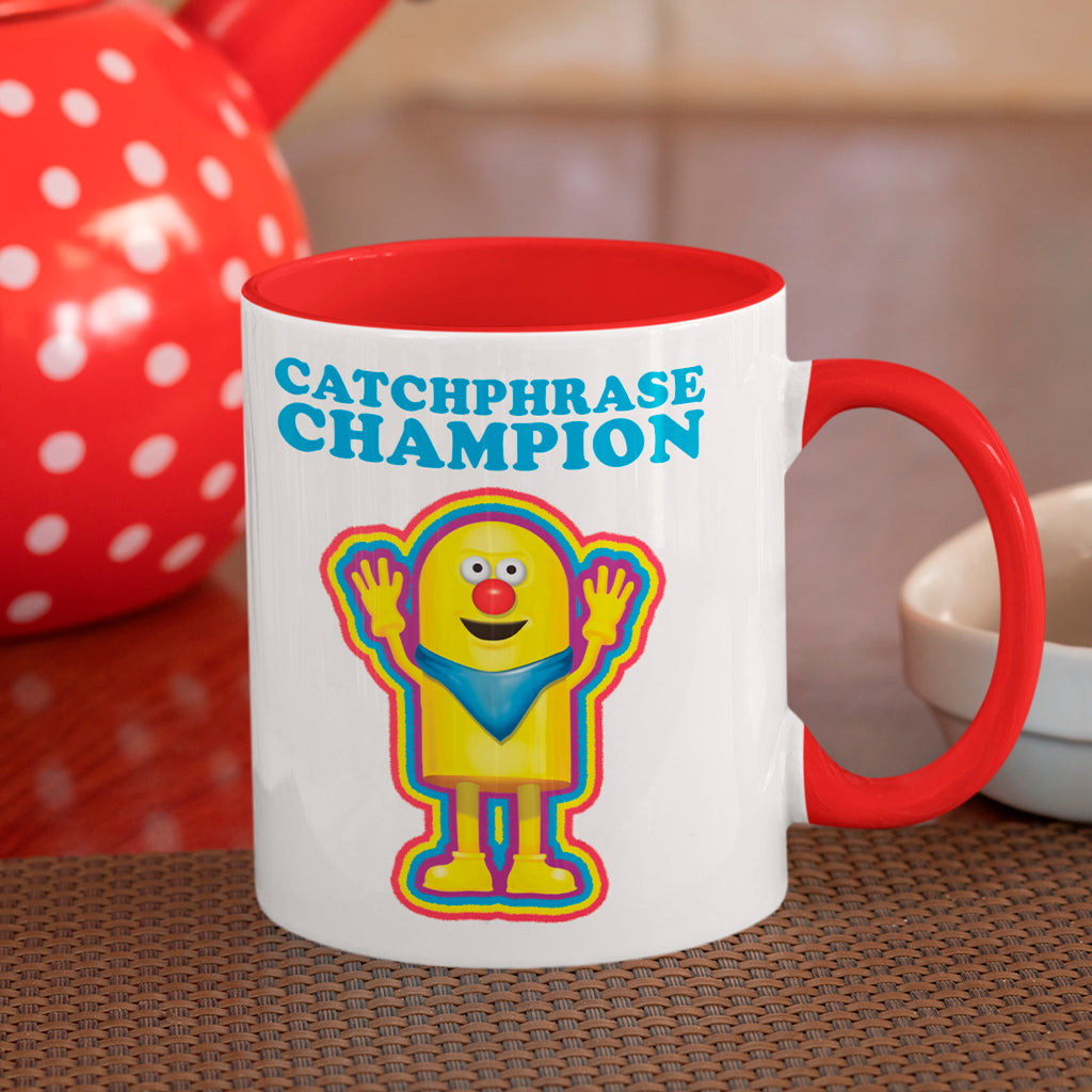 Catchphrase Champion Coloured Mug