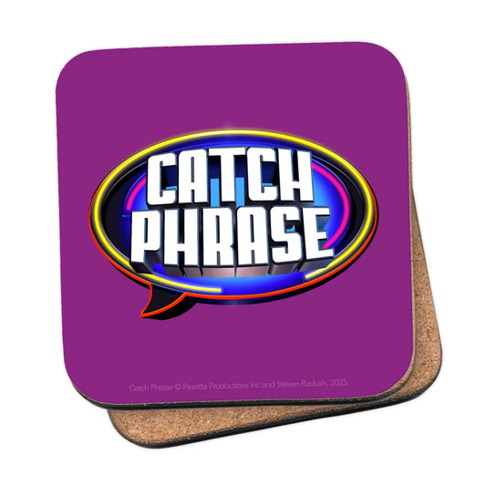 Catchphrase in Purple Coaster