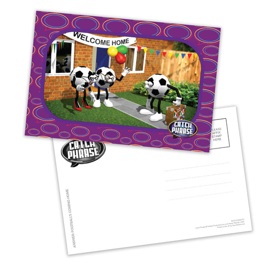 Football's Coming Home Post Card Set
